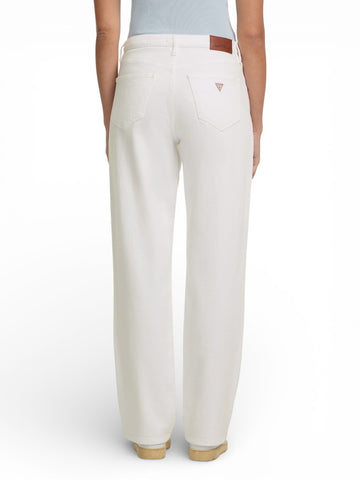 Guess Jeans Gj Boyfriend - Pantaloni Donna - Bianco