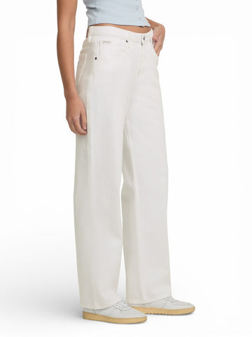 Guess Jeans Gj Boyfriend - Pantaloni Donna - Bianco