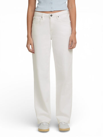 Guess Jeans Gj Boyfriend - Pantaloni Donna - Bianco