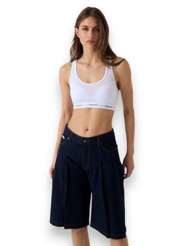Guess Jeans Gj Padded Bralette - Intimo Donna - Bianco