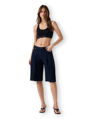Guess Jeans Gj Padded Bralette - Intimo Donna - Nero