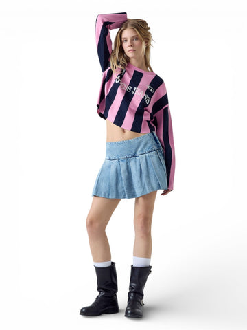 Guess Jeans Gj Pleated Skirt - Gonna Donna - Gj Vintage Mid