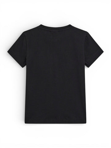 Guess Kids Ss T-shirt Minime - T-Shirt Bambina - Nero