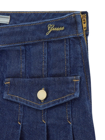 Guess Kids Comfort Denim Skirt - Gonne Bambina - Rinse Elegant Girl