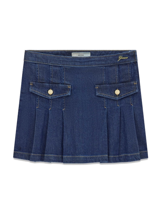 Guess Kids Comfort Denim Skirt - Gonne Bambina - Rinse Elegant Girl