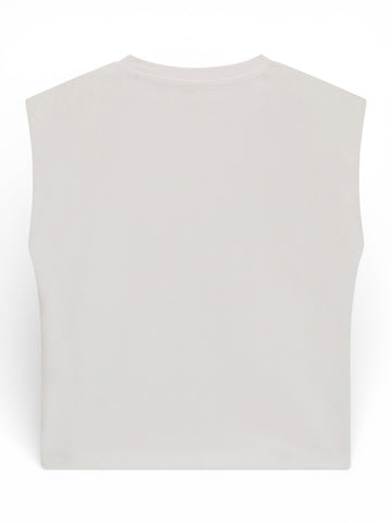 Guess Kids Oversize Boxy Ss T-Shirt - T-Shirt Bambina - Bianco