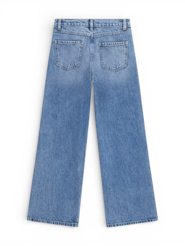 Guess Kids 90s Fit Rigid Denim Pants - Jeans Bambina - Denim