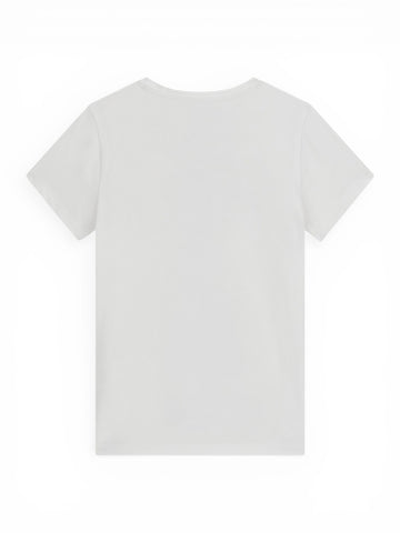 Guess Kids Ss T-Shirt - T-Shirt Bambina - Bianco