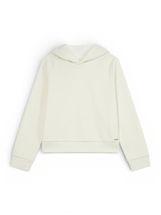 Guess Kids Active Top Mini Me - Felpe Bambina - Panna
