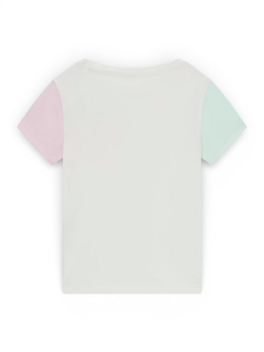 Guess Kids Ss T-Shirt - T-Shirt Bambina - Bianco