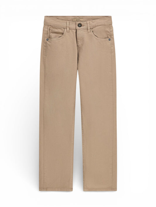 Guess Kids Str Bull Denim Regular Pants - Pantaloni Bambino - Beige