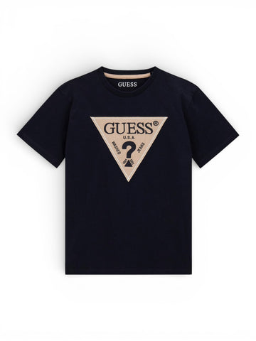 Guess Kids Ss T-Shirt - T-Shirt Bambino - Blu