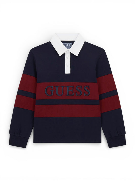 Polo m/l Bambino - Blu