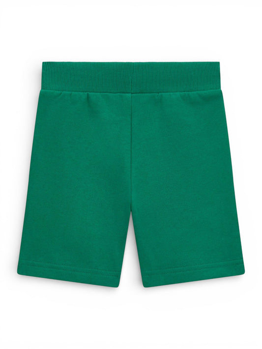 Guess Kids Terry Regular Active Shorts - Shorts Bambino - Verde