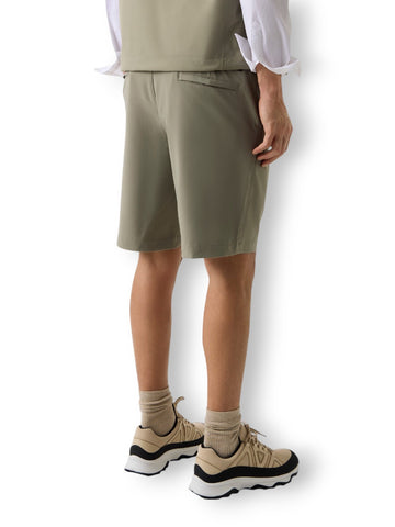 Guess Guessxns 4ways Stretch Tech - Shorts Uomo - Verde