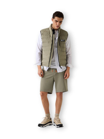 Guess Guessxns 4ways Stretch Tech - Shorts Uomo - Verde