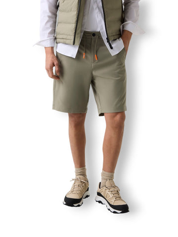 Guess Guessxns 4ways Stretch Tech - Shorts Uomo - Verde