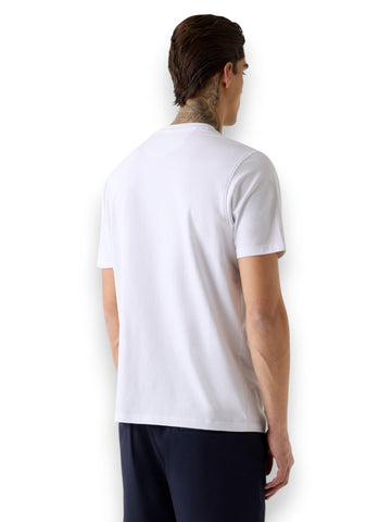 Guess Guessxns Ss Printed Cn T-Shi - T-Shirt Uomo - Bianco