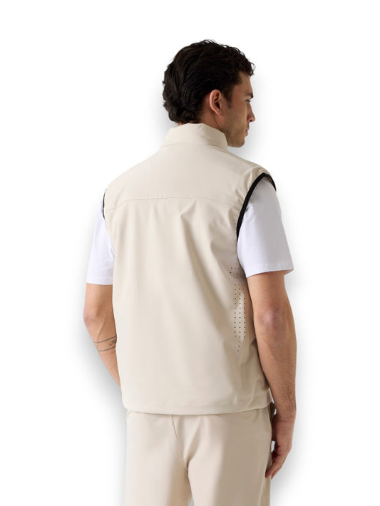 Guess Guessxns Downproof Hibrid Ve - Gilet Uomo - Beige
