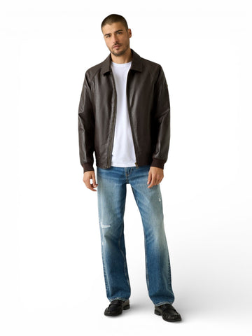 Guess Aviator Jacket - Capospalla Uomo - Marrone