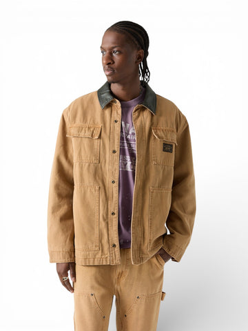 Guess Original Go Panel Carpenter Detail - Capospalla Unisex - Cammello