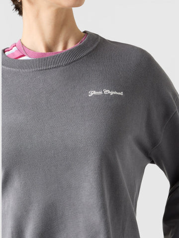 Guess Original Go Wing Os Sweater - Maglieria Donna - Grigio