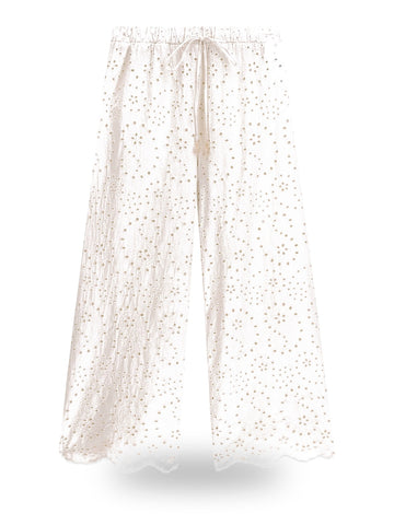 Guess Celeste Sangallo Pants - Pantaloni Donna - Panna