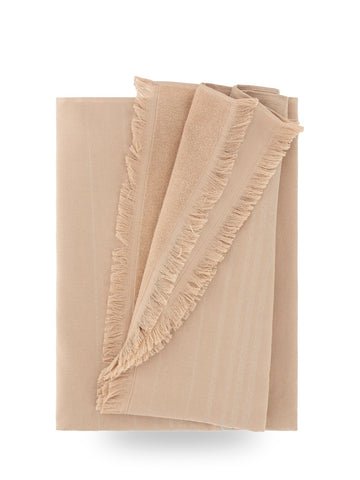 Guess Logo Terry Towel - Accessori Mare Donna - Beige
