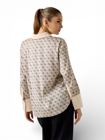Guess Ls Alexandra Shirt - Camicie Donna - Multicolore