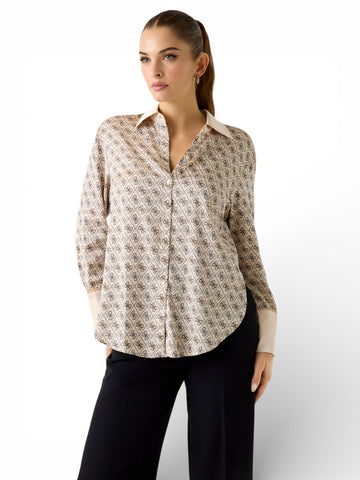 Guess Ls Alexandra Shirt - Camicie Donna - Multicolore