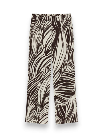 Pantalone Donna - Marrone/panna