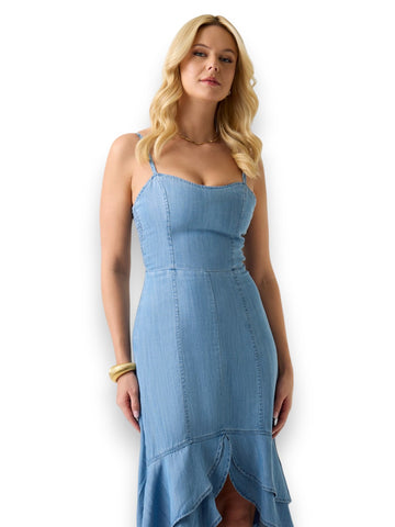 Guess Sl Marina Dress - Abiti Donna - Blu