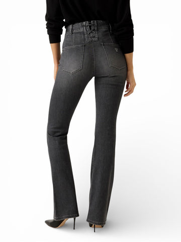 Guess Sexy Flare Corset - Jeans Donna - Grigio