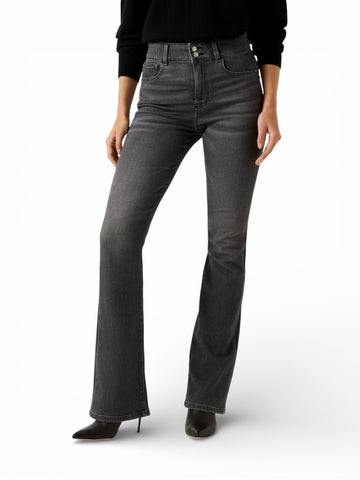 Guess Sexy Flare Corset - Jeans Donna - Grigio