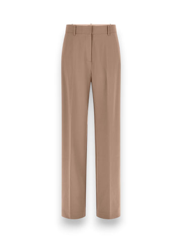 Guess Nausica Wide Leg Pant - Pantaloni Donna - Beige