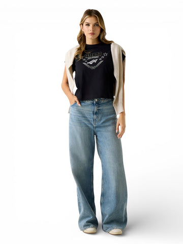 T-shirt Donna - Nero