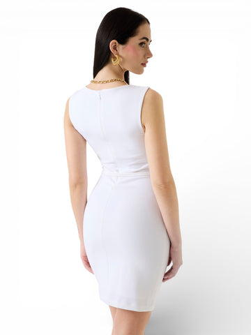 Guess Ss Clea Dress - Abiti Donna - Bianco