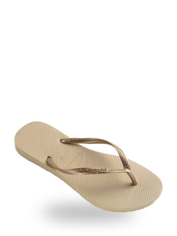 Havaianas Hav. Slim - Ciabatte Unisex - Sand Grey/Light Golden