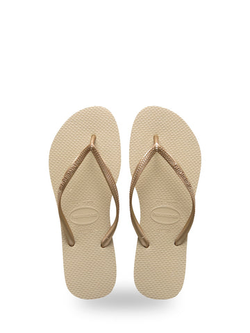 Havaianas Hav. Slim - Ciabatte Unisex - Sand Grey/Light Golden