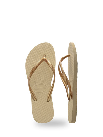 Havaianas Hav. Slim - Ciabatte Unisex - Sand Grey/Light Golden