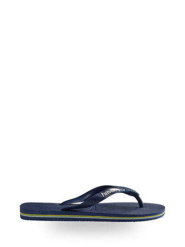 Havaianas Hav. Brasil Logo - Ciabatte Unisex - Navy Blue 2