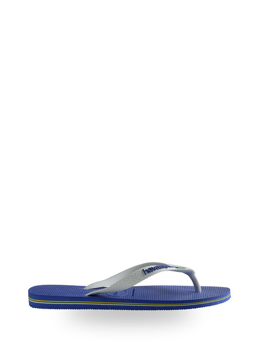 Havaianas Brasil Logo - Ciabatte Unisex - Marine Blue