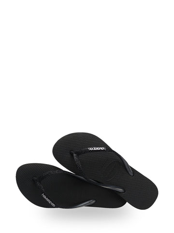 Havaianas Slim Glitter Ii - Ciabatte Unisex - Black/Black