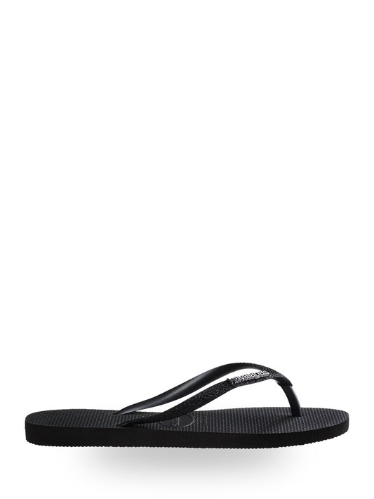 Havaianas Slim Glitter Ii - Ciabatte Unisex - Black/Black