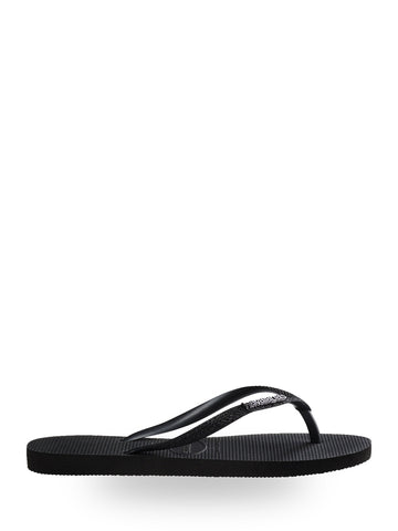 Havaianas Slim Glitter Ii - Ciabatte Unisex - Black/Black