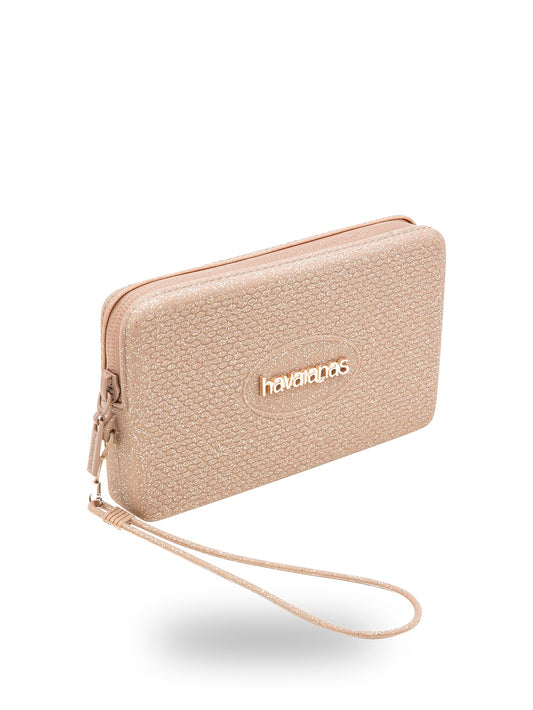 Havaianas Mini Bag Plus Glitter - Borse Unisex - Champagne