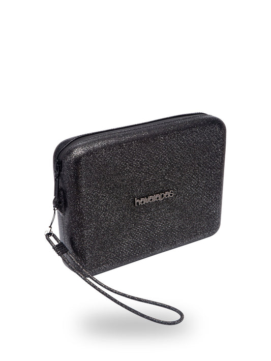 Havaianas Beach Necessaire Glitter - Borse Unisex - Nero