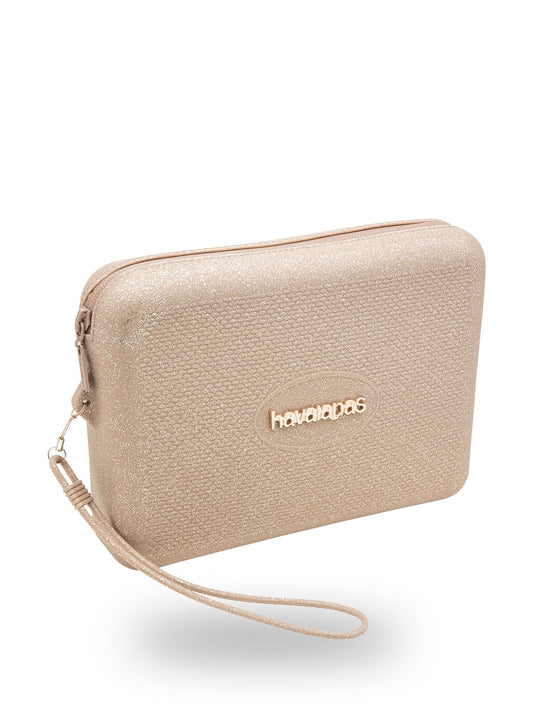 Havaianas Beach Necessaire Glitter - Borse Unisex - Champagne
