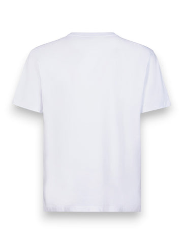 Hinnominate T-shirt In Jersey Con Stampa - T-Shirt Uomo - Bianco Ottico