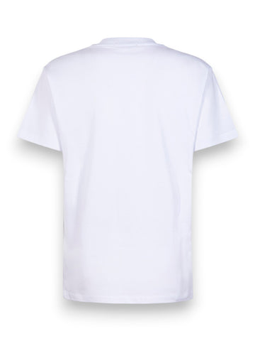 Hinnominate T-Shirt Basica M/M In Jersey - T-Shirt Donna - Bianco Ottico
